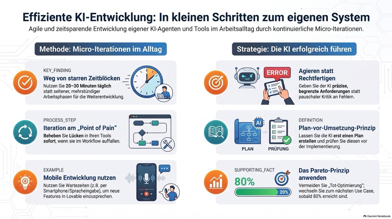 Diskussion und Erfahrungsaustausch zur Nutzung von KI-gestützten Agenten und Tools in der Praxis
