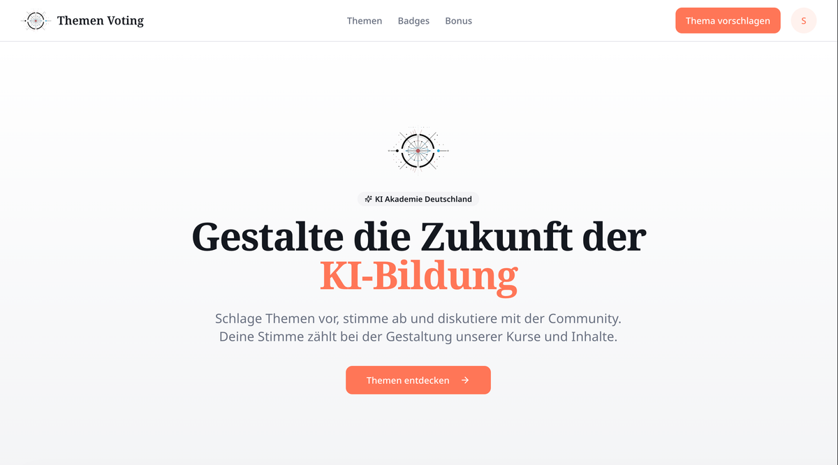 💡 Das KI-Ideenportal