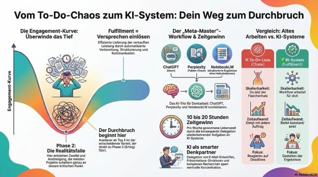 KI-Challenge Tag 4: Effiziente Fulfillment-Systeme und KI-gestützte Workflows für Selbstständige