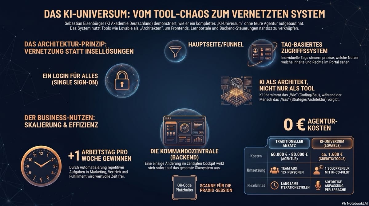 KI Session am Mittwoch: Das KI Akademie-"Universum" & Lovable