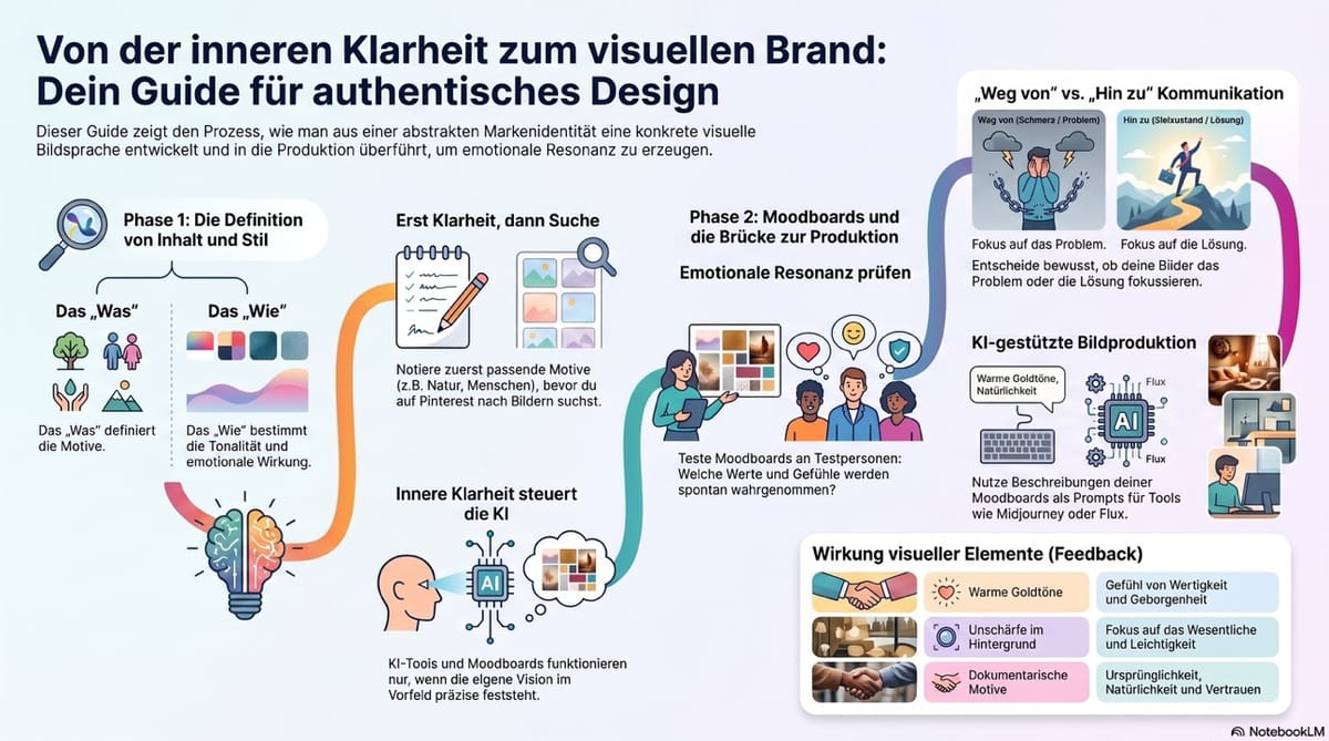 Analyse und Umsetzung von Moodboards zur Content-Produktion in der KI Akademie