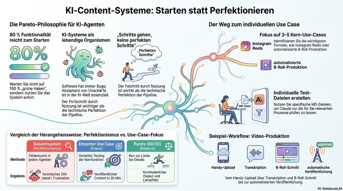 Iterative Content-Erstellung und Testprozess mit KI-Agenten in Content-Management-Systemen