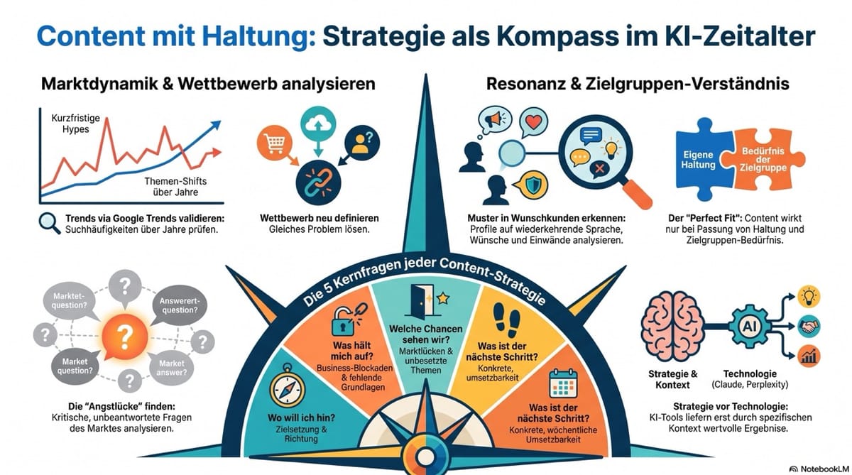Strategische Content-Erstellung und Trendanalyse mit KI-Tools