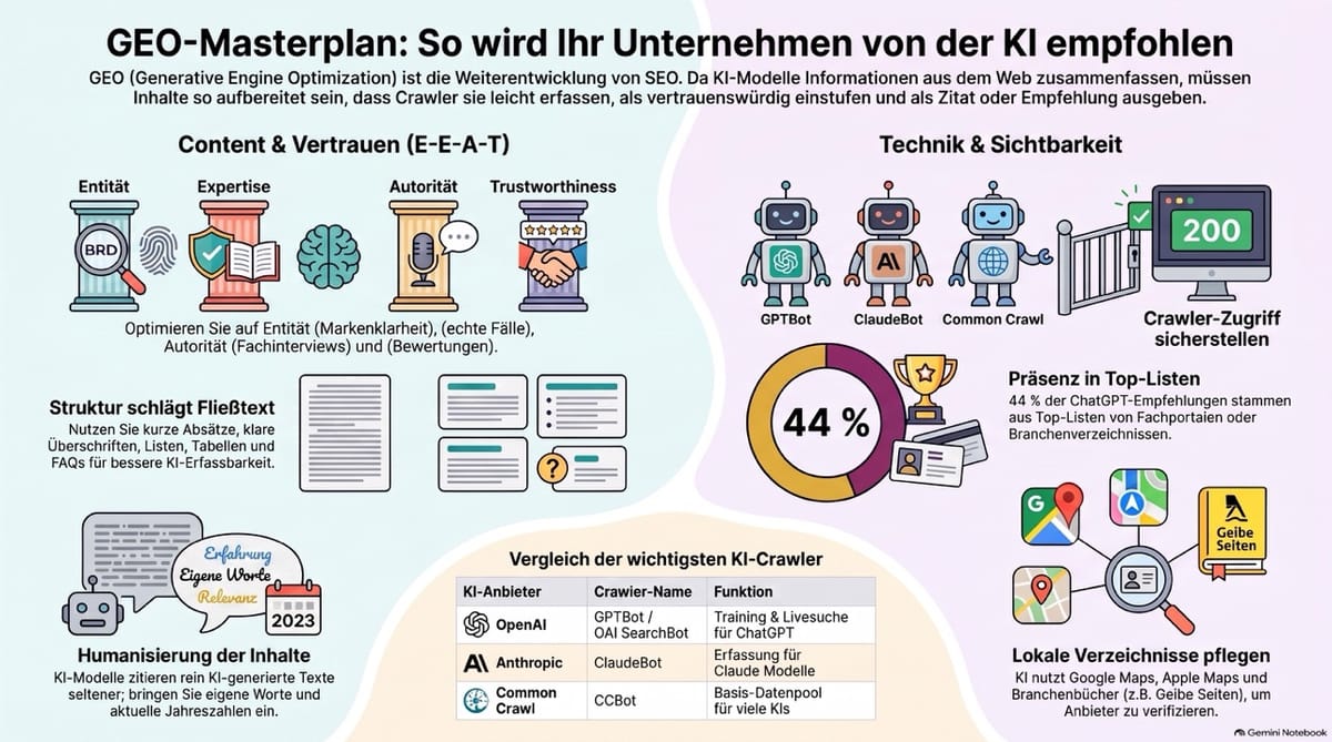 Optimierung von Webseiten für Geo-SEO unter Einsatz von KI-Technologien