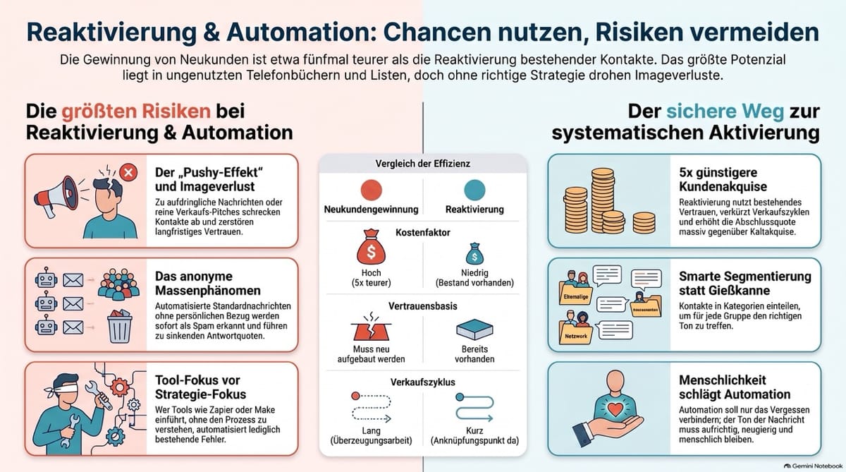 Reaktivierung von Kontakten und Automation im Kundenmanagement