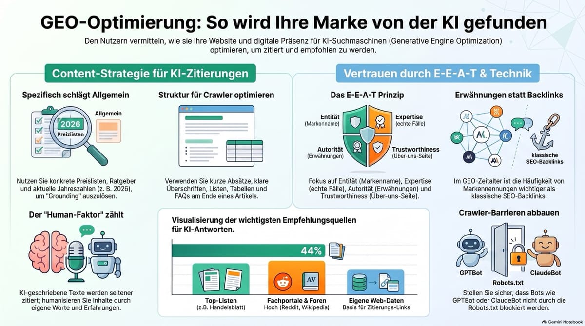 Optimierung der Online-Sichtbarkeit durch KI-gestützte Geo-SEO und Crawler Management