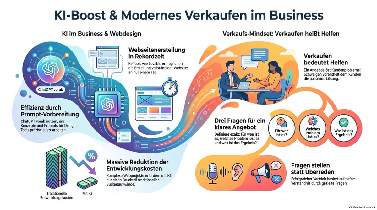 Einsatz von KI-Tools im Vertrieb und Webseitengestaltung: Nutzung, Herausforderungen und Verkaufsstrategien