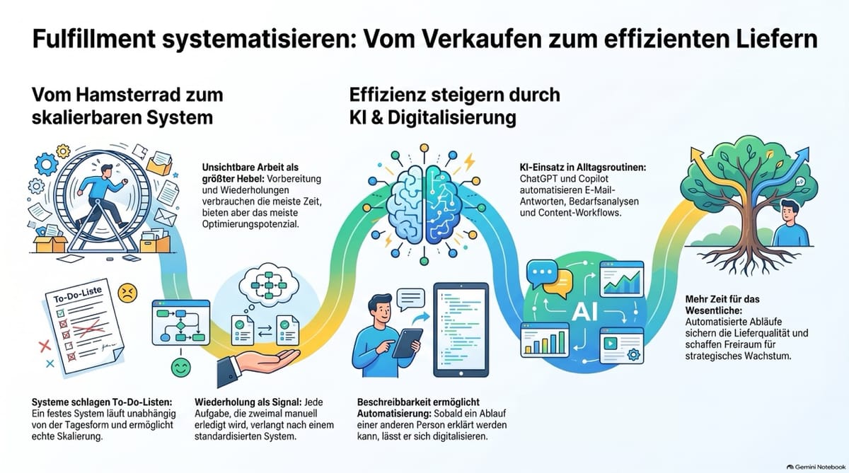 Systematisierung und Automatisierung von Fulfillment-Prozessen mit KI-Tools