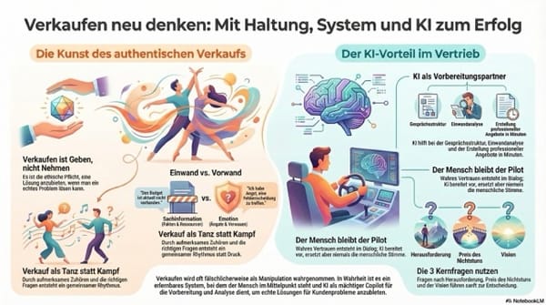 KI Challenge Tag 3: Vertrieb und Verkauf mit Unterstützung durch KI: Grundlagen, Einwände und Gesprächsführung