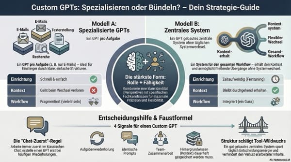 KI Session am Mittwoch, 1. April 2026: Organisation und Einsatz von Custom GPTs im Arbeitsalltag