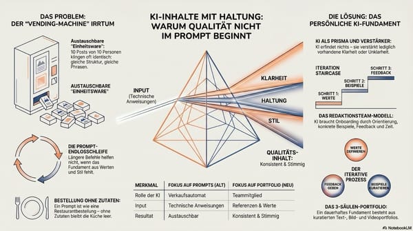 KI Session am Mittwoch, 10. Juni 2026: Qualität und persönliche Haltung bei der Erstellung von KI-basierten Inhalten