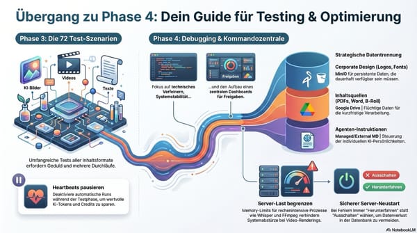 Statusberichterstattung und technische Herausforderungen bei Test Cases und Serverbetrieb in der KI Akademie
