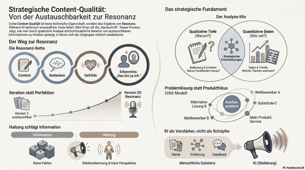 KI Session am Mittwoch, 17. Juni 2026: Qualitative und quantitative Analyse von Content und Wettbewerbern zur Entwicklung resonanter Inhalte