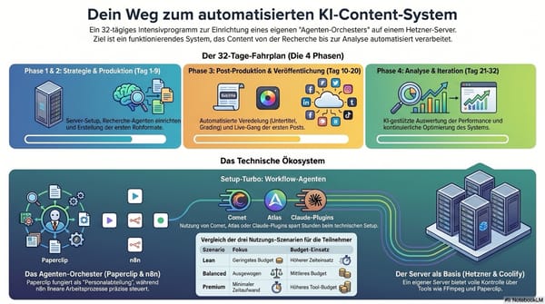 Einrichtung und Nutzung von KI-basierten Content-Systemen und Server-Infrastruktur