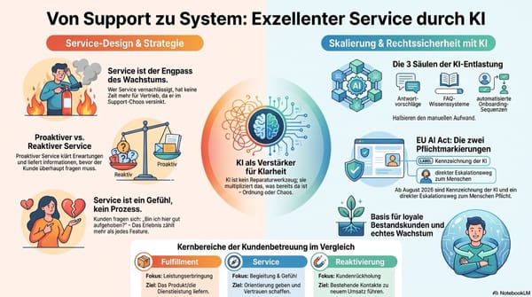Servicegestaltung und EU AI Act: Einsatz von KI im Kundenservice