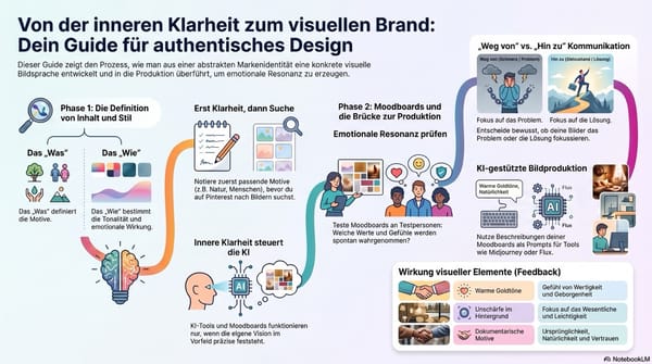 Analyse und Umsetzung von Moodboards zur Content-Produktion in der KI Akademie