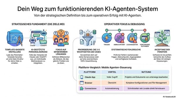 Besprechung zu Agenten-Workflows und Testdateien in der KI Akademie