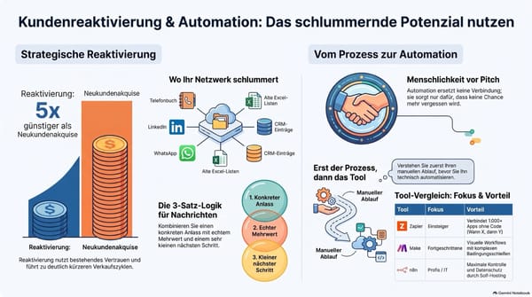 Reaktivierung von Kontakten und Automatisierung im Kundenmanagement