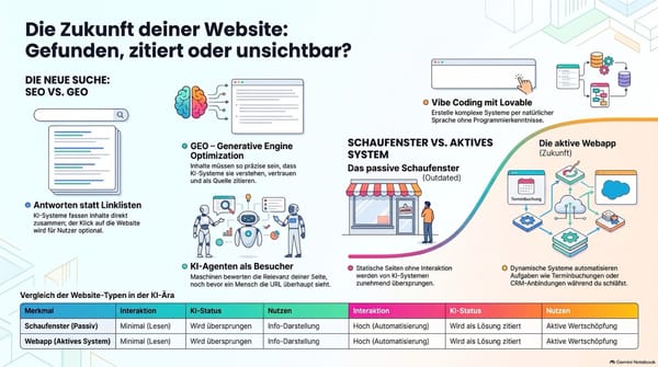 Die Zukunft von Webseiten im Kontext von KI und Suchmaschinen